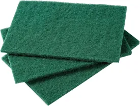 6" x 9" Heavy Duty Green Scouring Pad (36/cs)