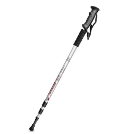 AOTU AT7553 132cm Outdoor Retractable Portable Trekking Pole (Silver)