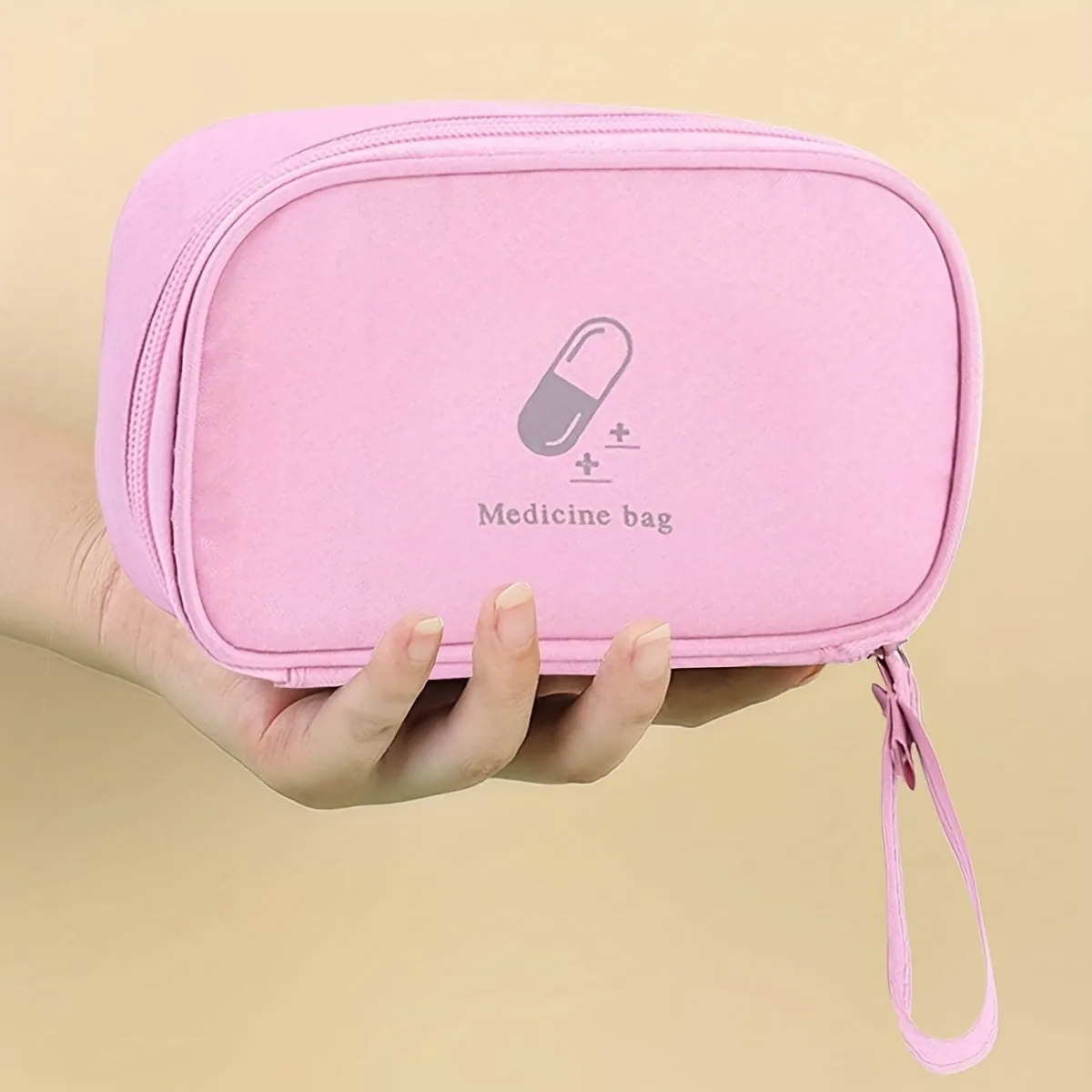 Compact First Aid Storage Bag for Home and Travel