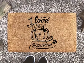 Coolspod- Outdoor Mat- Chihuahua Doormat, Dog Lover Gift, Dog Decor, Pet, Chihuahua Gift