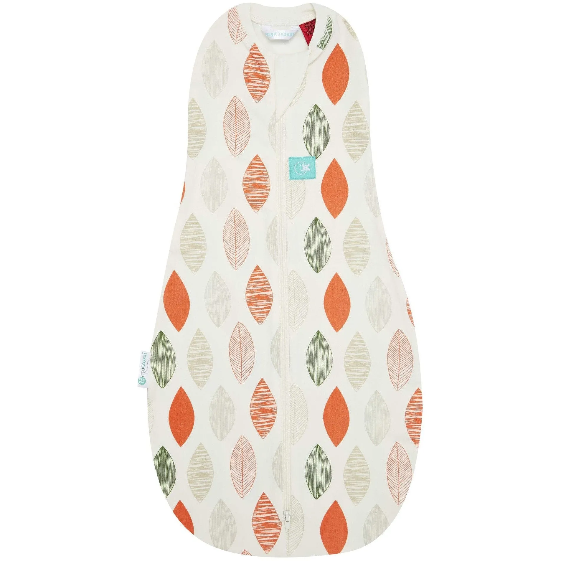 ErgoPouch - Ergo Cocoon Autumn / Spring Swaddle & Sleeping Bag (1TOG) - Blush Leaf