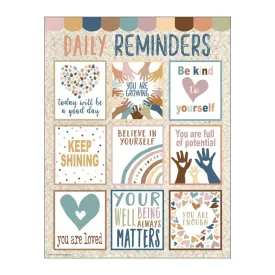 Everyone is Welcome Daily Reminders Chart