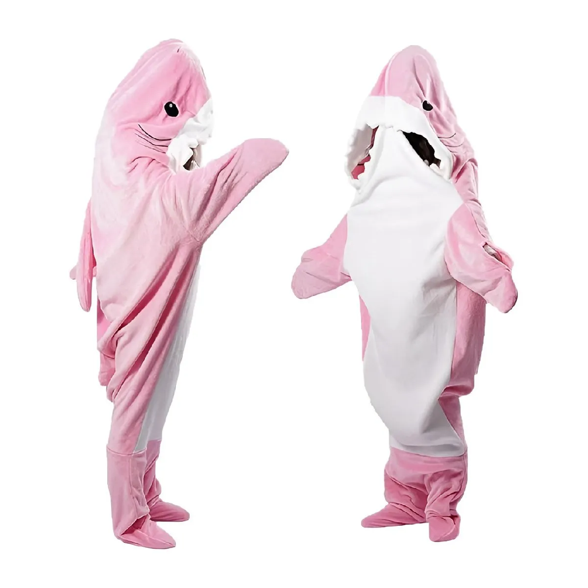 Flannel Shark Sleeping Bag Costume