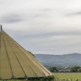 Large Army Parachute Shelter | The Cathedral