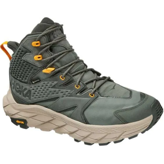 MEN'S HOKA ANACAPA MID GTX | THYME / RADIANT YELLOW