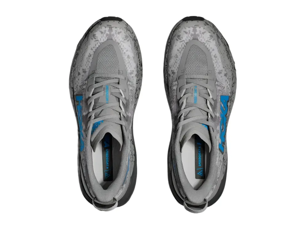 MEN'S HOKA SPEEDGOAT 6 | GALACTIC GREY / HOKA BLUE