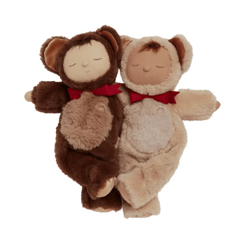 Olli Ella Cozy Dinkums Teddy - Crumble