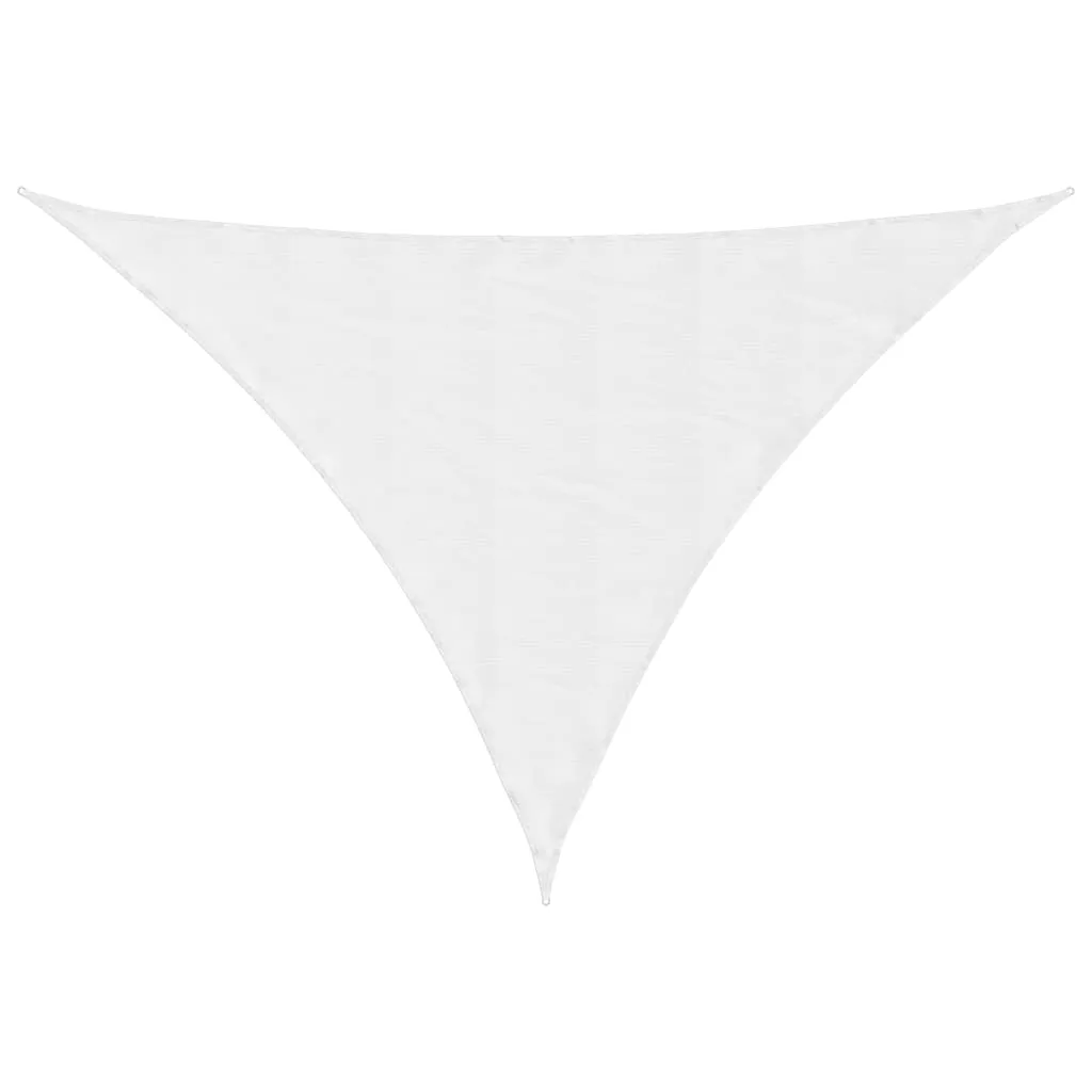 Sun Shade Sail White 7x5x5 m 100% Polyester Oxford